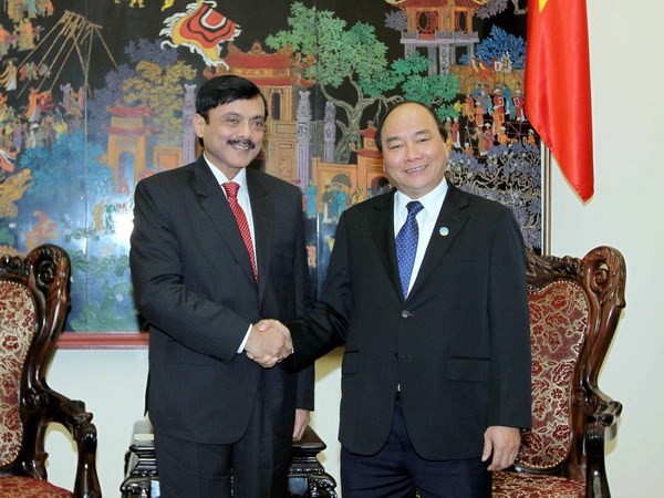 Le vice-Premier Ministre Nguyên Xuân Phuc reçoit un responsable indien - ảnh 1
